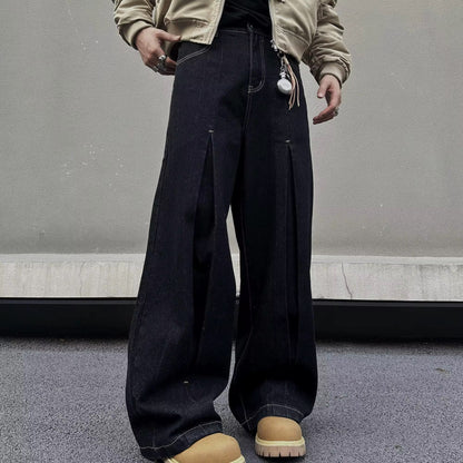 plain raw Japanese denim