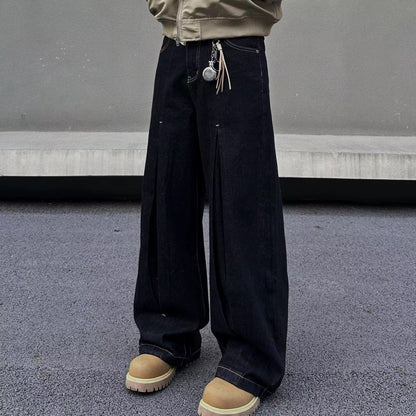 plain raw Japanese denim