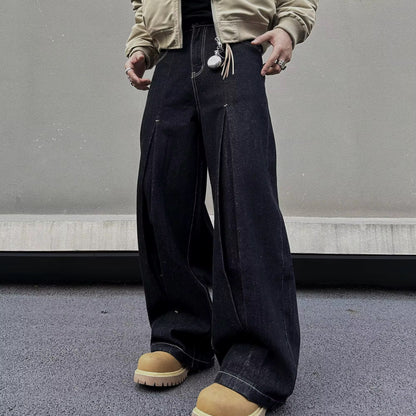 plain raw Japanese denim