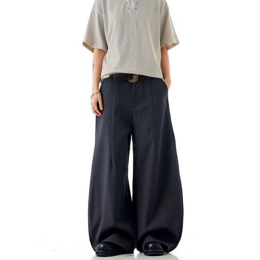 Black baggy trousers