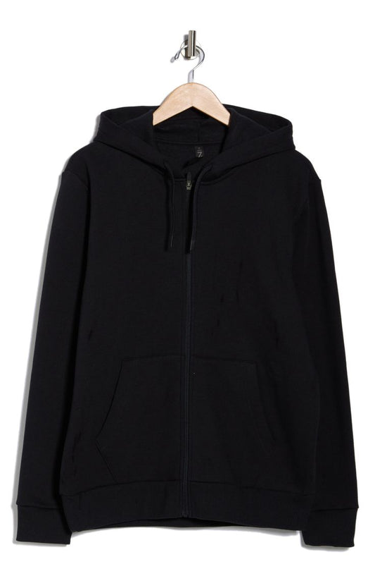 Blank black Zip-up hoodie